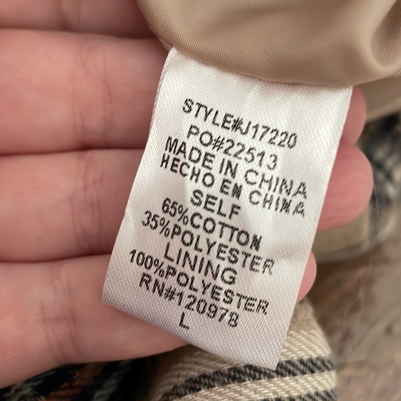 NWT - Entro Plaid Zip Up Jacket - Women’s Large - Picture 14 of 14